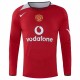 2004-2006 Manchester United Home Long Sleeve 1:1 Retro Soccer Jersey