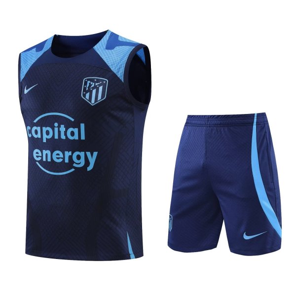 Atlético de Madrid Blue 1:1 Quality Training Vest(A-Set)22/23