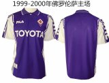 1999/2000 Fiorentina Home 1:1 Quality Retro Soccer Jersey