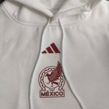 Mexico White Hoody 1:1 Quality Soccer Jersey 22/23