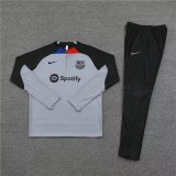22/23 Barcelona Training Suit Gray Fans Version 1:1 Quality Training Jersey