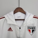 2022 Sao Paulo White Windbreaker
