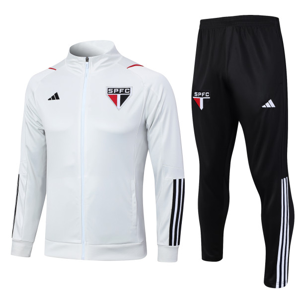 Sao Paulo White Jacket Tracksuit 1:1 Quality 23/24