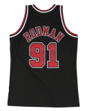 NBA Mitchell & Ness bull 91 black 1:1 Quality