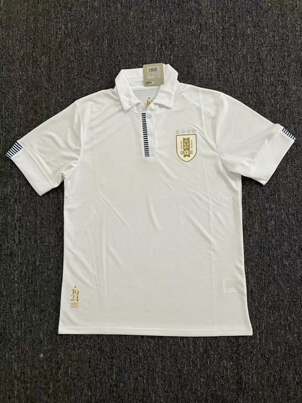 Uruguay Away Fans 1:1 Quality Soccer Jersey 24/25