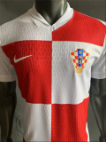 Croatia Home  Player Version 1:1 Quality Soccer Jersey 24/25