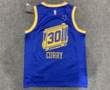 NBA Warrior blue Curry No. 30 1:1 Quality