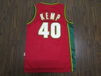 NBA Retro supersonic 40 Sean camp red green edge 1:1 Quality