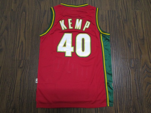 NBA Retro supersonic 40 Sean camp red green edge 1:1 Quality