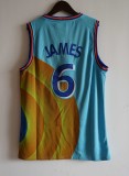 Space Jam (new fabric print) # 6 James blue 1:1 Quality