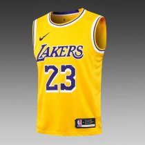 NBA Laker yellow James No.23 1:1 Quality NBA Laker yellow James No.23 1:1 Quality