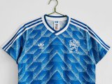 1988 Netherlands Away Fans 1:1 Quality Retro Soccer Jersey