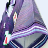 Fiorentina Home Fans 1:1 Quality Retro Soccer Jersey 1992/1993