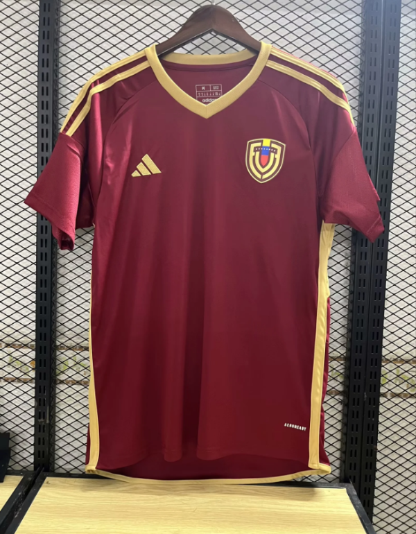 Venezuela Home Fans 1:1 Quality Soccer Jersey 24/25