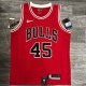 NBA Bulls crew red 45 Jordan with chip 1:1 Quality