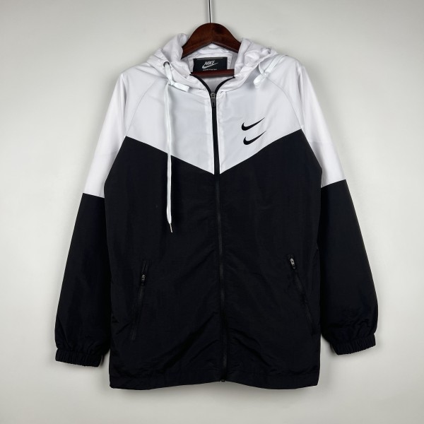 New Nike Black-White Windbreaker 2023