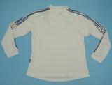 2002/2003 Real Madrid Home Long Sleeve 1:1 Quality Retro Soccer Jersey