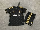 2011/2012 Real Madrid Away 1:1 Kids Retro Soccer Jersey