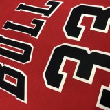 NBA Bulls crew neck red 33 with chip 1:1 Quality