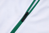 Palmeiras White-Green Jacket Tracksuit 1:1 Quality 23/24