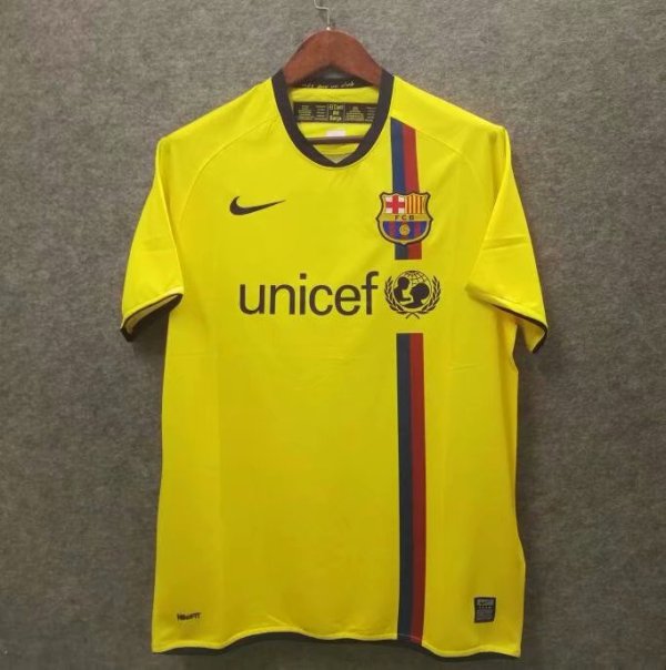2008/2009 Barcelona Away 1:1 Quality Retro Soccer Jersey