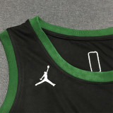 21 Celtics TATUM #0 Black 1:1 Quality NBA Jersey