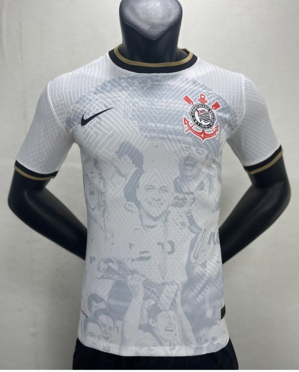 Corinthians White Special Edition Player 1:1 Quality Soccer Jersey 23/24