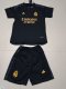 Kids Real Madrid Third black  1:1 Quality Soccer Jersey 23/24