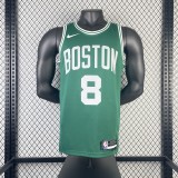 NBA Celtics Green PORZINGIS#8 Men Jersey Top Quality Hot Pressing Number And Name 2023