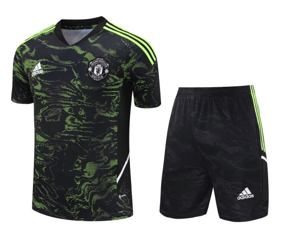 Manchester United Green 1:1 Quality Training Jersey(A-Set)23/24