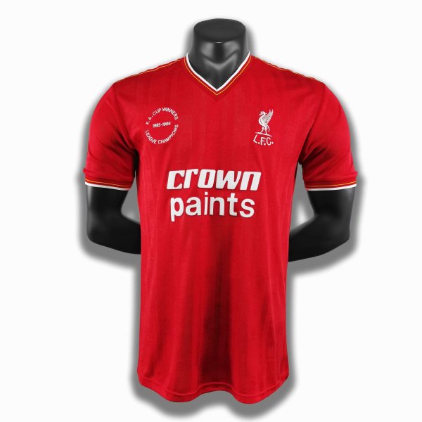 Liverpool Home 1:1 Quality Retro Soccer Jersey 1985/1986