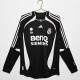 Real Madrid Away Long Sleeve 1:1 Quality Retro Soccer Jersey 2006/2007