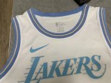 NBA Laker white James No.23 1:1 Quality