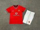 Manchester United Home Red 1:1 Kids Retro Soccer Jersey 2000/2002