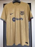 22/23 Barcelona Away Fans 1:1 Quality Soccer Jersey