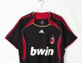 2006-2007 AC Milan 2RD Away 1:1 Retro Soccer Jersey