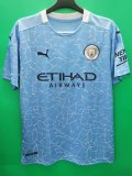 20/21 Manchester City Home Fans 1:1 Quality Soccer Jersey