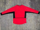 2002-2004 Manchester United Home Long Sleeve 1:1 Quality Retro Soccer Jersey