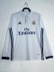 2016/2017  Real Madrid Home Long Sleeve Retro 1:1 Quality Soccer Jersey