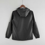 2022 Sao Paulo Black Windbreaker（白色阿迪白色三边）