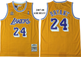 2007-2008 NBA Lakers #24 Kobe Bryant 60th anniversary classic Commemorative Edition 1:1 Quality