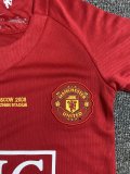 Manchester United Home UCL Final 1:1 Kids Retro Soccer Jersey 2007/2008