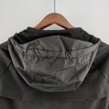 2022 Barcelona Black Windbreaker