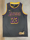 NBA Laker black classic James No.23 1:1 Quality