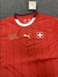 Switzerland Home Fans 1:1 Quality Soccer Jersey 24/25