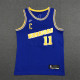 Warriors Thompson #11 Blue 1:1 Quality Retro NBA Jersey 22/23
