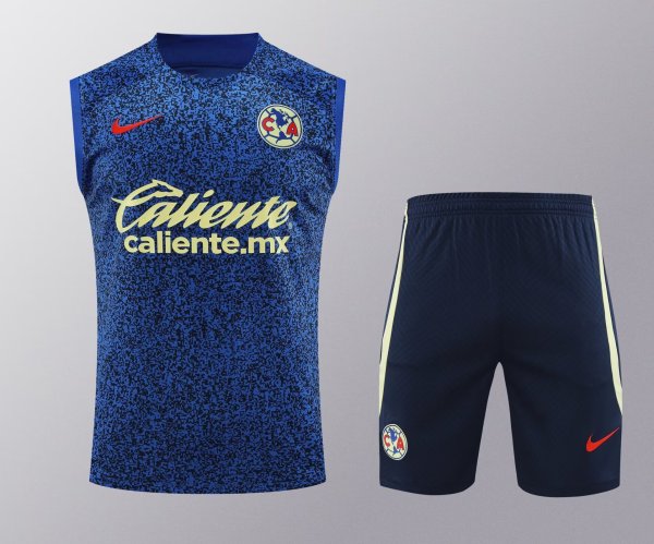 24/25 Club America   Blue 1:1  Quality Training Vest（A-Set）