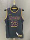 NBA Laker black classic James No.23 1:1 Quality