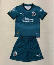 Chivas Third Kids Kits 1:1 Quality Soccer Jersey 23/24