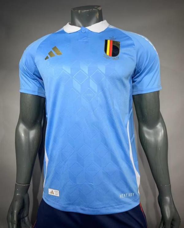 Belgium Away Player 1:1 Quality Soccer Jersey 24/25